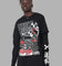 DXXMLife L-5 B Motor Sport Long Sleeve T-Shirt Black