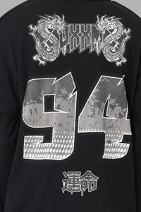 DXXMLife L-5 B Motor Sport Long Sleeve T-Shirt Black