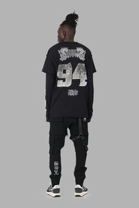DXXMLife L-5 B Motor Sport Long Sleeve T-Shirt Black