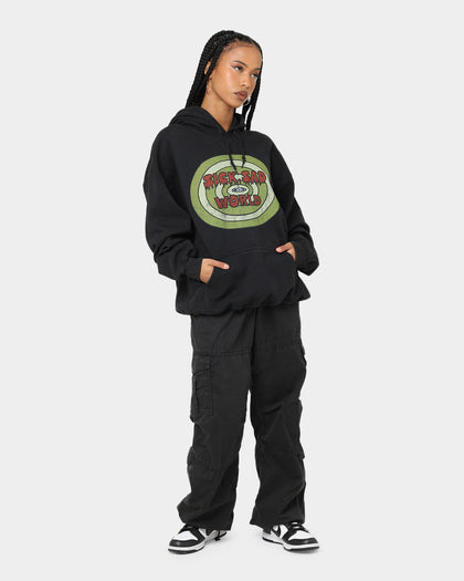 American Thrift X Daria Sick Sad World Vintage Hoodie Black Wash
