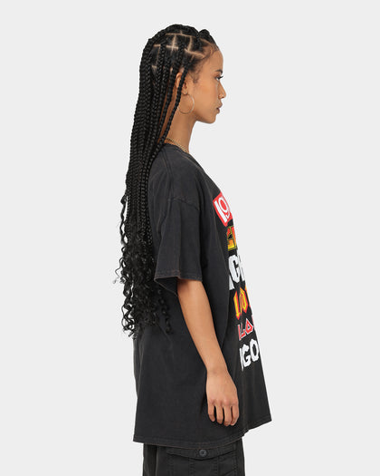 Goat Crew Igor Metal Logo T-Shirt Black Wash