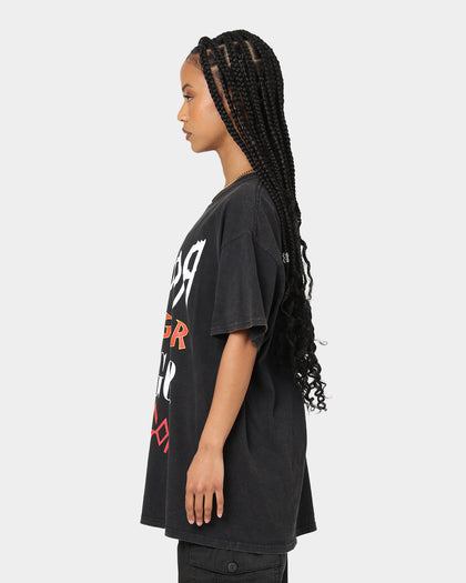 Goat Crew Igor Metal Logo T-Shirt Black Wash