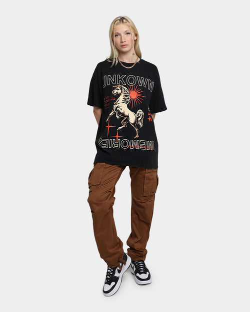 Goat Crew Unknown Memories Vintage T-Shirt Black Wash