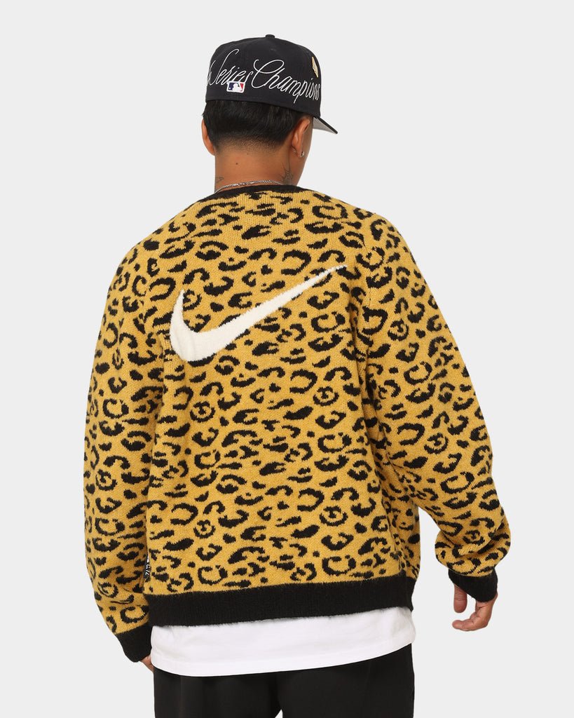 nike leopard print sweater