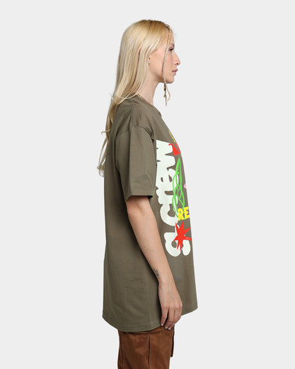 Goat Crew Reasons To Be Happy T-Shirt Military