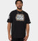 New Era New York Yankees Retro Outline Logo T-Shirt Black