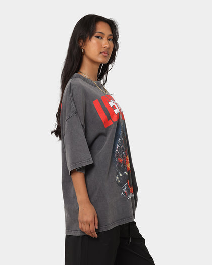 Loiter X Godzilla Godzilla Vintage T-Shirt Charcoal