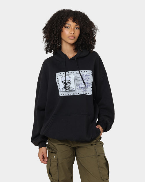 Goat Crew License Vintage Hoodie Black Wash