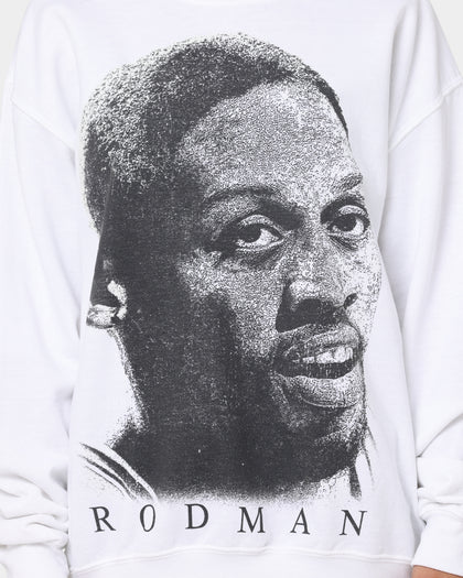 Rodman Brand Rodman Face UV Crewneck White