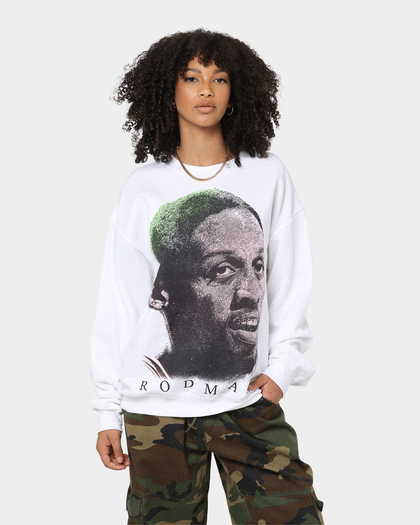 Rodman Brand Rodman Face UV Crewneck White