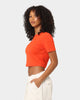 Nike Women's Nike Sportswear Essential Slim Crop T-Shirt Picante Red