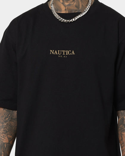 Nautica Dontea T-Shirt Black/Gold