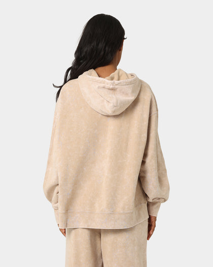 Jordan Women's Flight Fleece Washed Hoodie Desert