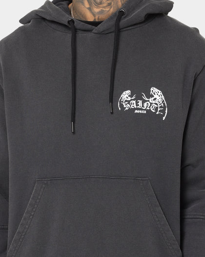 Saint Morta Venomous New Age Vintage Hoodie Vintage Black
