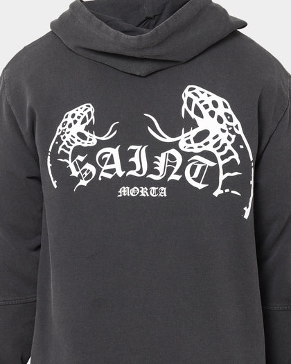 Saint Morta Venomous New Age Vintage Hoodie Vintage Black