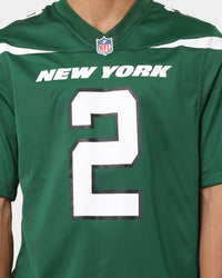 Nike Zach Wilson New York Jets Team Jersey Sports Green