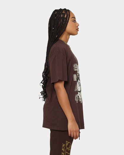 Mitchell & Ness Los Angeles Lakers Shaquille O'Neal Scribble T-Shirt Baroque Brown