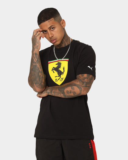 Puma X Ferrari Motorsports Race Big Shield T-Shirt Puma Black