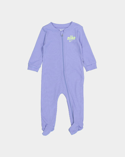Nike Infants' E1D1 Ribbed Footed Coveralls Light Thistle