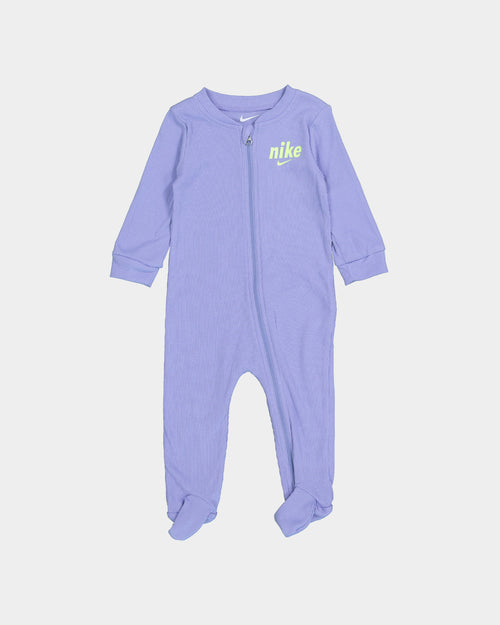 Nike Infants' E1D1 Ribbed Footed Coveralls Light Thistle