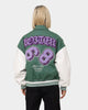 Loiter Ethereal Varsity Jacket Green