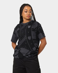 Jordan Women's Jordan Flight Graphic T-Shirt Black/White