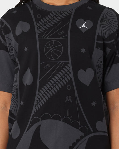 Jordan Women's Jordan Flight Graphic T-Shirt Black/White