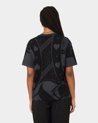 Jordan Women's Jordan Flight Graphic T-Shirt Black/White
