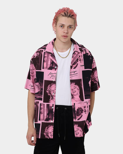 Carré X Marilyn Monroe Button Up Shirt Pink