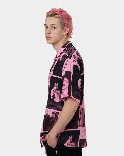Carré X Marilyn Monroe Button Up Shirt Pink