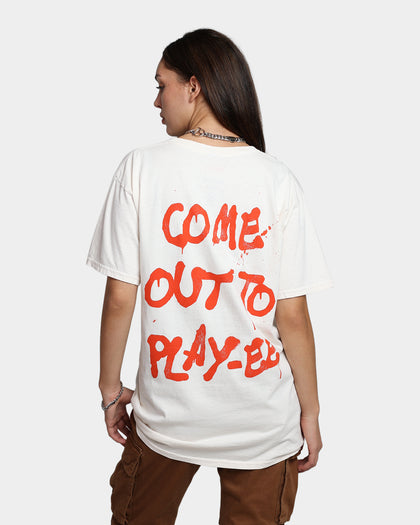 American Thrift X The Warriors Poster T-Shirt Off White