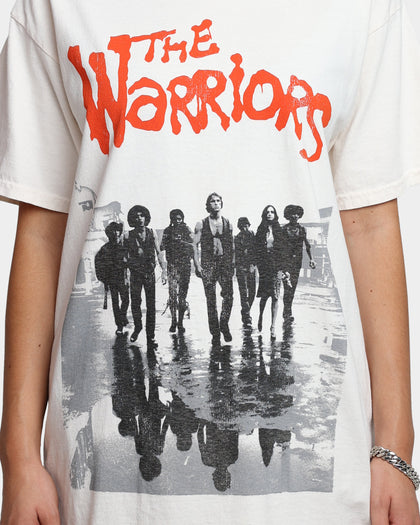 American Thrift X The Warriors Poster T-Shirt Off White