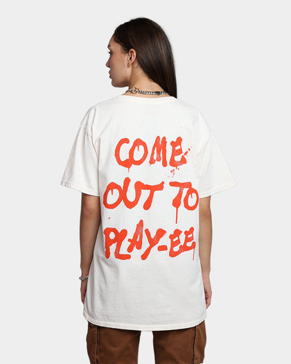 American Thrift X The Warriors Poster T-Shirt Off White