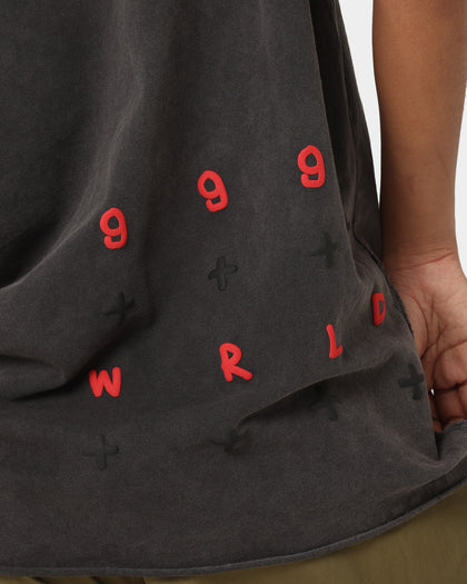 Ksubi X Juice Wrld 999 Biggie Vintage T-Shirt Faded Black