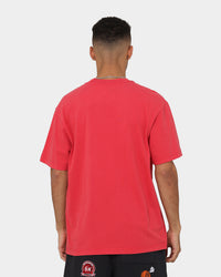 Mitchell & Ness Chicago Bulls Division Arch T-Shirt Faded Red