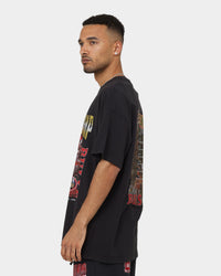 Mitchell & Ness Seattle Sonics VS Chicago Bulls 1996 Finals T-Shirt Faded Black