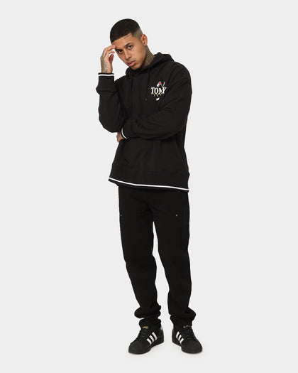 Tommy Jeans TJM Skater Prep Back Hoodie Black