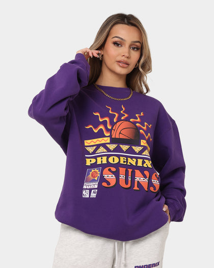 Mitchell & Ness Phoenix Suns Rays Crewneck Faded Purple