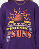 Mitchell & Ness Phoenix Suns Rays Crewneck Faded Purple