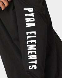PYRA Legacy Long Sleeve T-Shirt Black/White