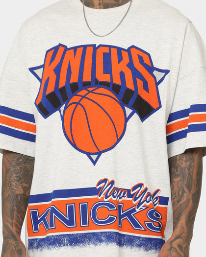 Mitchell & Ness New York Knicks Conference T-Shirt Silver Marle