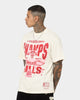 Mitchell & Ness Chicago Bulls St Valentine's Day T-Shirt Unbleached