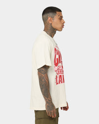 Mitchell & Ness Los Angeles Lakers St Valentine's Day T-Shirt Unbleached