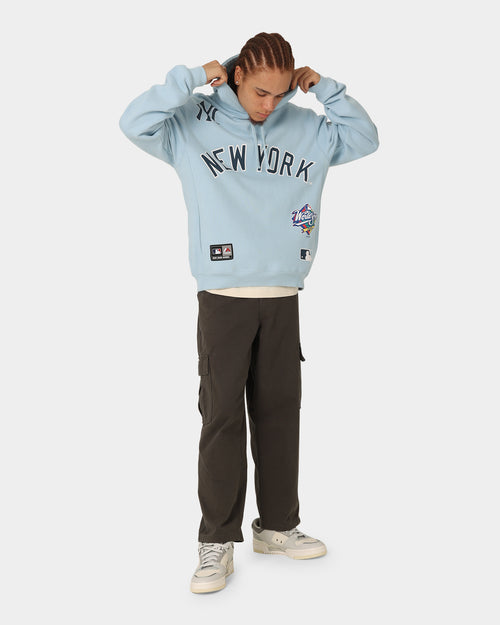 Majestic Athletic New York Yankees World Series Champ Graphic Hoodie Glacial Blue