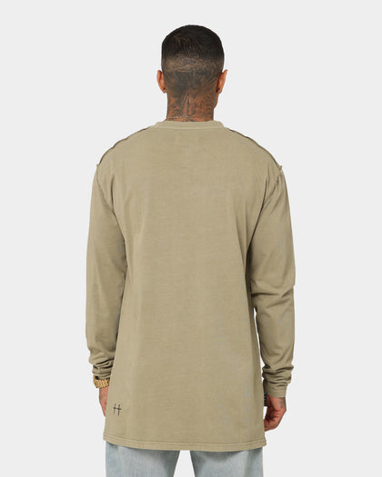 Saint Morta Meteor Long Sleeve T-Shirt Vintage Khaki