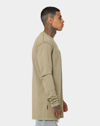 Saint Morta Meteor Long Sleeve T-Shirt Vintage Khaki