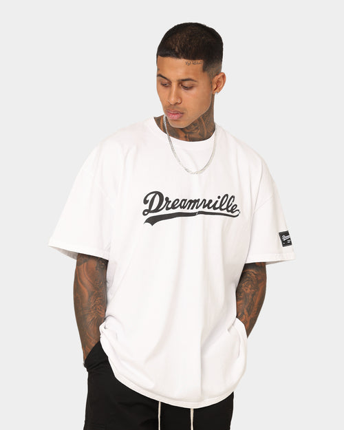 Dreamville Dreamville Logo Vintage T-Shirt Off White