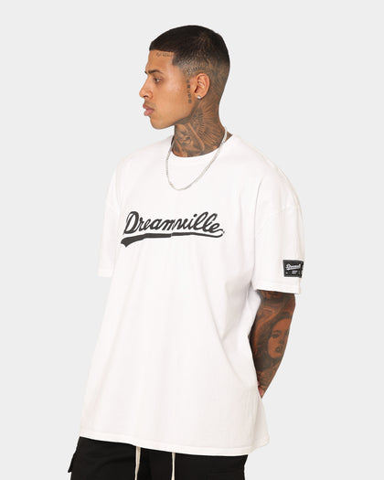 Dreamville Dreamville Logo Vintage T-Shirt Off White