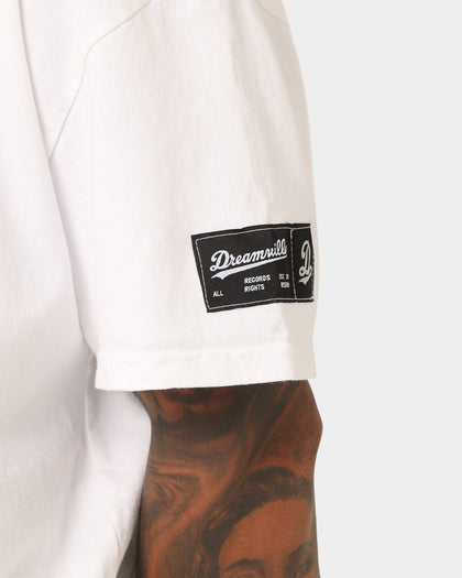 Dreamville Dreamville Logo Vintage T-Shirt Off White