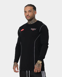Saint Morta Pro Racing Long Sleeve T-Shirt Black